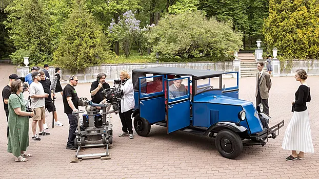 Создатели сериала о Лиле Брик показали, как проходят съёмки