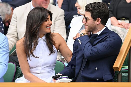 Звёздная пара Ник Джонас и Приянка Чопра посетили Уимблдон-2025