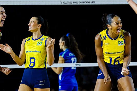 Женская сборная Бразилии одержала уверенную победу над Грецией в стартовом матче ЧМ-2025