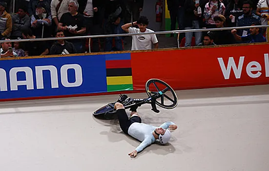 Кирильцеву диагностировали сотрясение мозга после падения на ЧМ по велотреку