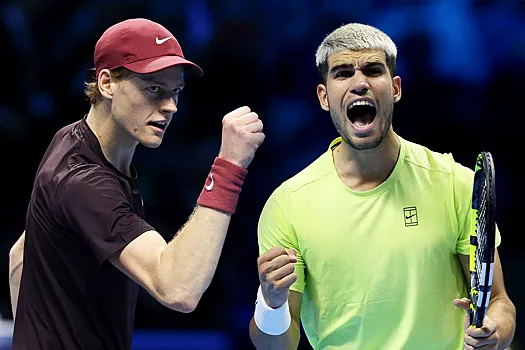 Онлайн-трансляция Итогового чемпионата ATP, финал, Турин-2025: Карлос Алькарас, Янник Синнер, расписание, результаты, где смотреть