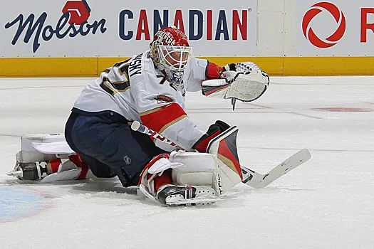 27 сейвов Бобровского помогли «Флориде» обыграть «Юту» с голом на последней минуте