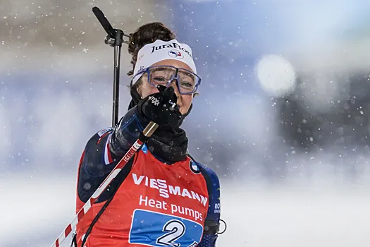 Кубок мира по биатлону — 2025/2026, женский пасьют в Анси, результат, Лу Жанмонно выиграла и стала лидером общего зачёта